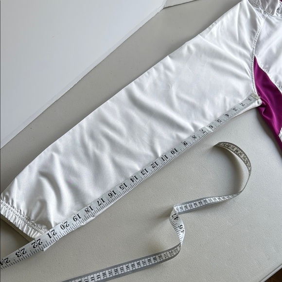 Louis Garneau White and Pink Modesto II Cycling Jacket Technical Jacket - Picture 14 of 16